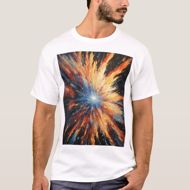 stjärna t shirt (Framsida)