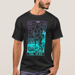 Stjärna Tarot Card Rider Waite Witchy T Shirt