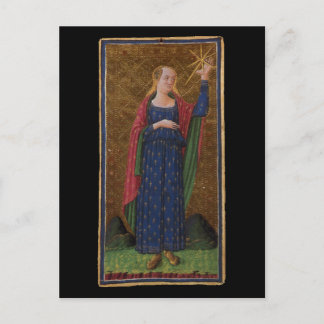 Stjärna-Tarot-kortet Vykort