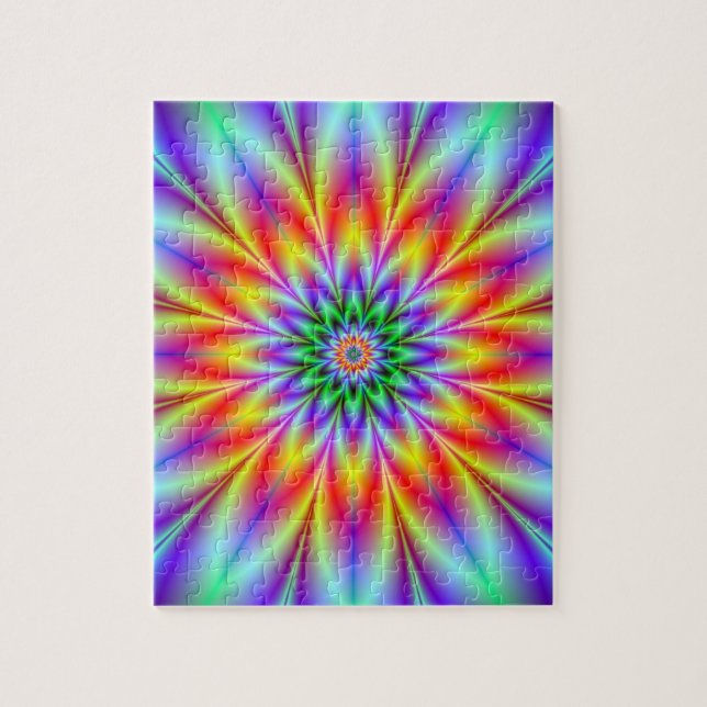 Stjärna tidspressning pussel (Vertikal)