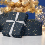 Stjärna vid flottan och Guld Presentpapper<br><div class="desc">Lägg till en festlig beröring i dina presenter under den här säsongen med vår pappra helgdag för anpassadet! Den här högkvalitativa pappra är perfekt för att skapar att ditt presenter står ut under träd. Den har ett dynamiskt färg och unika utformningar. Oavsett om du är en inslagning av gåvor till...</div>