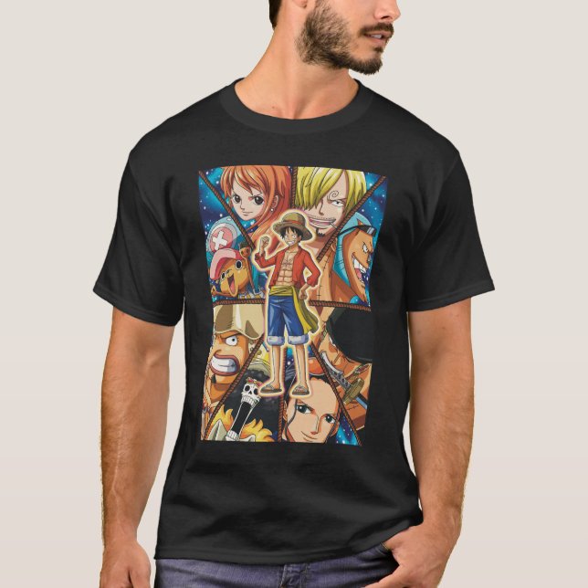 Stjärna vilken besättningsfiltform Kids ANIME MANG T Shirt (Framsida)