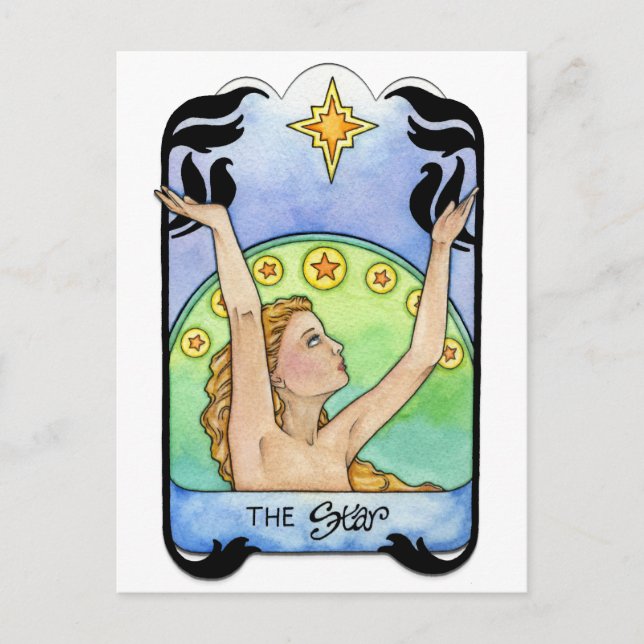 Stjärna Vykort (Framsida)