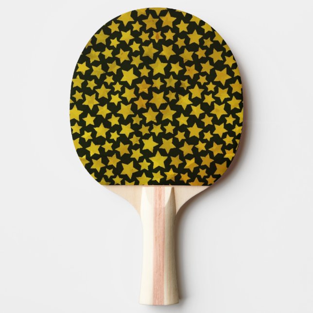 Stjärnabakgrund Pingisracket (Framsidan)