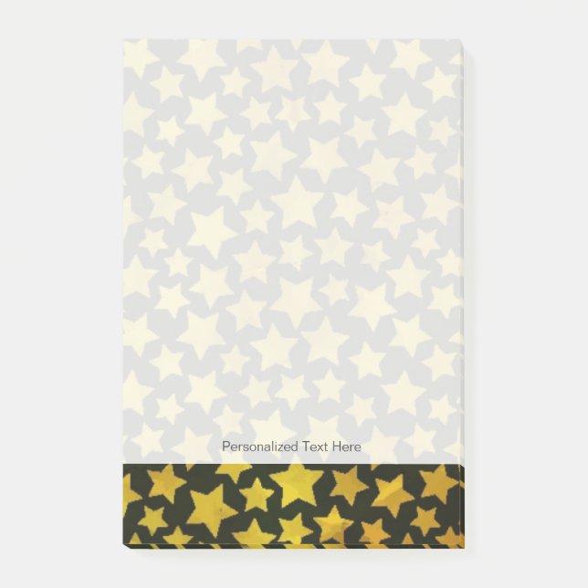 Stjärnabakgrund Post-it Block (Framsida)