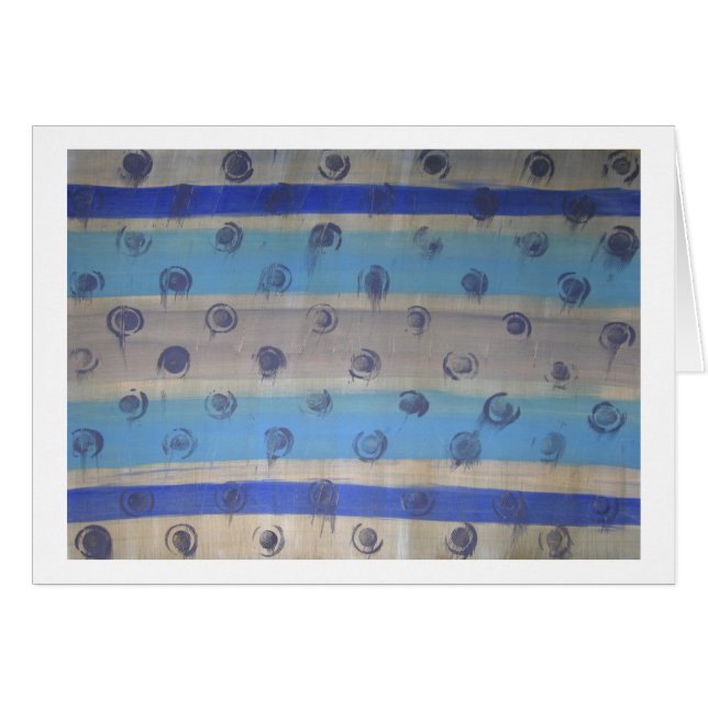 Stjärnabristningar Hälsningskort (Framsidan Horizontal)