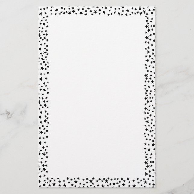Stjärnagränspapper Brevpapper (Framsida)