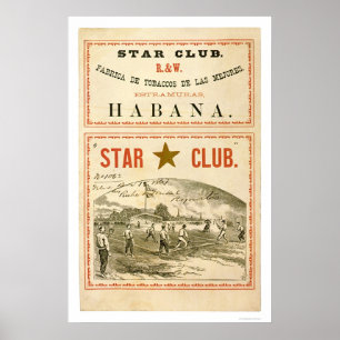 Stjärnaklubbbaseball 1867 poster