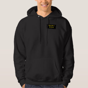 Stjärnamanar för sken något liknande en svart hoodie