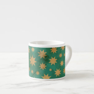 Stjärnamönster Espressomugg