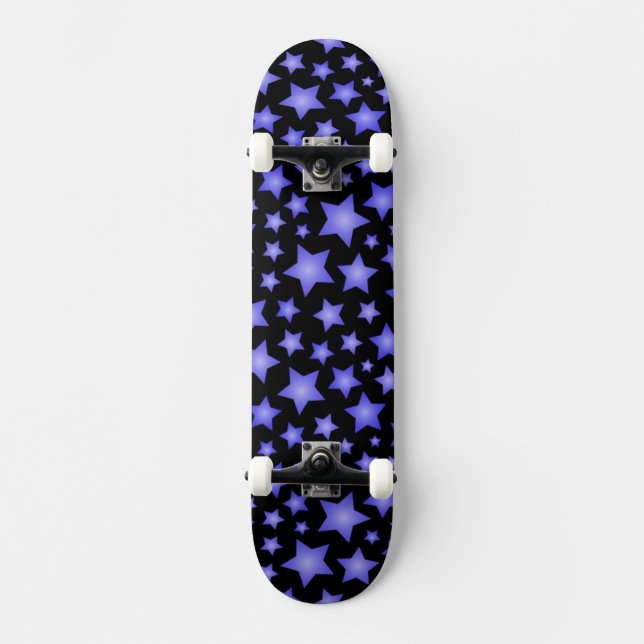 Stjärnamönster Skateboard Bräda 20 Cm (Framsida)