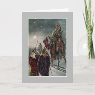 Stjärnan av Bethlehem. Helgkort