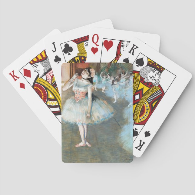 Stjärnan av Edgar Degas Casinokort (Baksidan)