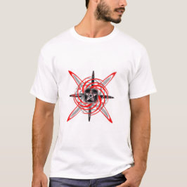 Stjärnan avfyrar tee shirt