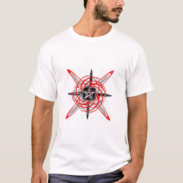 Stjärnan avfyrar tee shirt (Framsida)