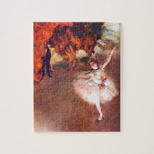 Stjärnan (dansare på arrangera) vid Edgar Degas Pussel