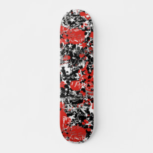 Stjärnan målar splatteren old school skateboard bräda 21,6 cm