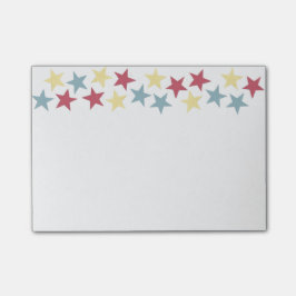 Stjärnan noterar post-it block