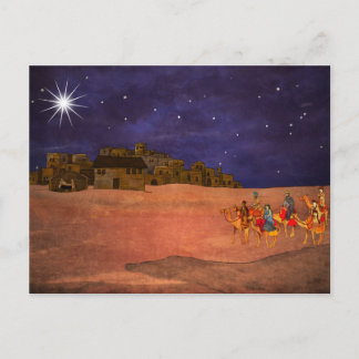 Stjärnan över Bethlehem Helg Vykort