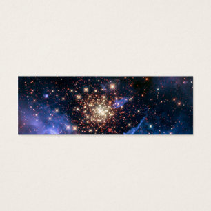 Stjärnan samla i en klunga NGC 3603 (Hubble) Litet Visitkort