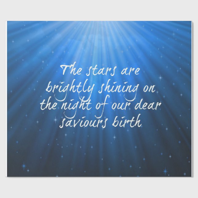 Stjärnan som sminkar ljus på den bästa saftfödseln presentpapper (Platt)