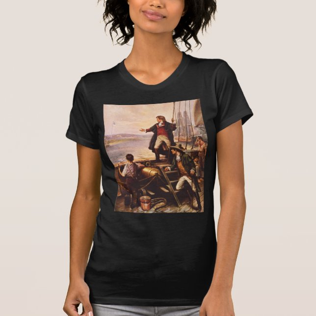 Stjärnan Spangled banret av Percy Moran T Shirt (Framsida)