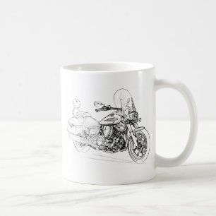 Stjärnan VStar 950 turnerar 2011 Kaffemugg