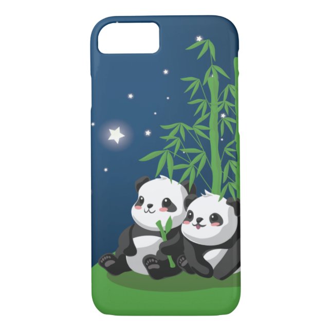 StjärnanattPanda Case-Mate iPhone Skal (Baksida)