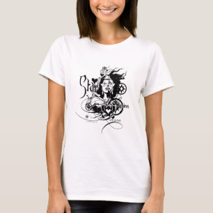 Stjärnasafir grafiska 7 t-shirt