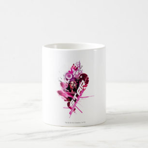 Stjärnasafir grafiska 8 kaffemugg