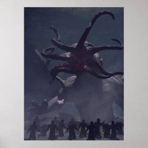 StjärnaSpawn av Cthulhu Poster
