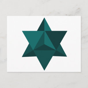 StjärnaTetrahedron Vykort