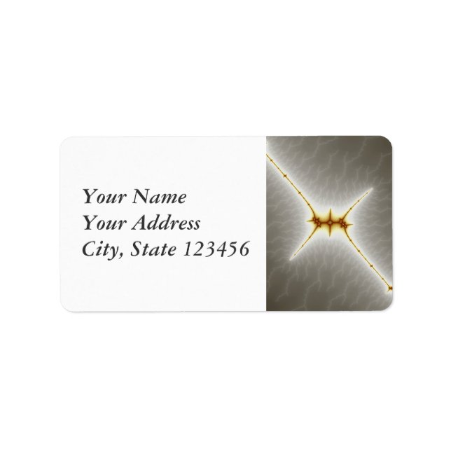StjärnaX Adressetikett (Framsidan)