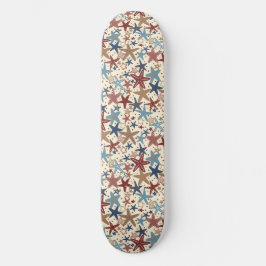 Stjärnbeprydd Mini Skateboard Bräda 18,5 Cm