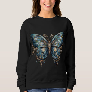 Stjärnbeströdda Vingar Celestial Moth – Gotisk Häx T Shirt