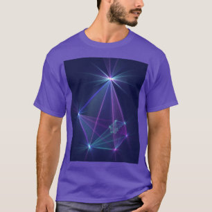Stjärnbild, Abstrakt Fantasi Fraktal Konst T Shirt