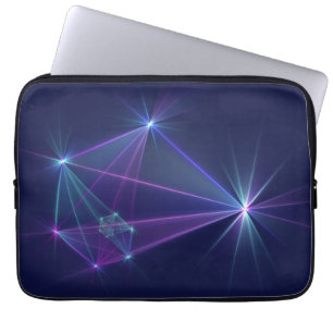 Stjärnbild, Abstrakt Fantasy Fraktal Konst Laptop Fodral