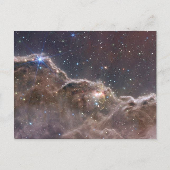 Stjärnbildande regionen Ngc 3324 i Carinanebulosan Vykort (Framsida)