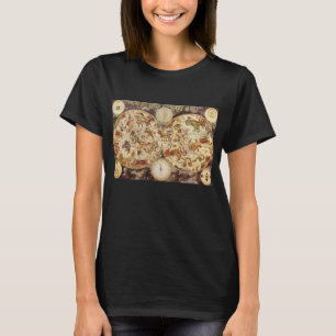 Stjärnbilder, Vintage astronomi, Frederik de Wit T-shirt