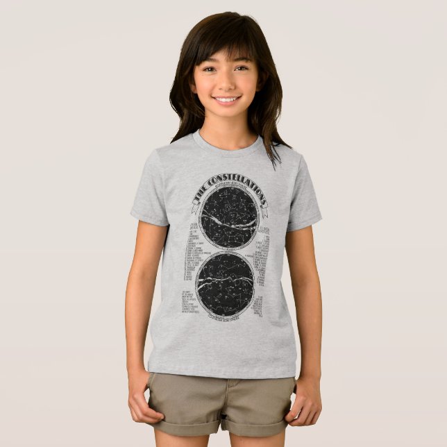 Stjärnbilderna  t shirt (Framsida Full)