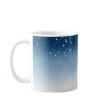 Stjärnblå Gradient Serenity Mugg