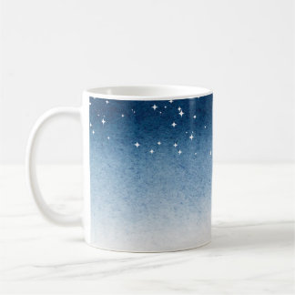 Stjärnblå Gradient Serenity Mugg