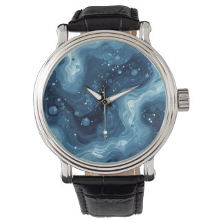 stjärnblå natt armbandsur