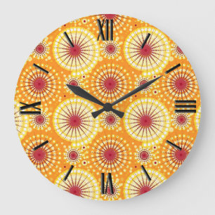 Stjärnburkar och pinhjul, saffran och raisin stor klocka