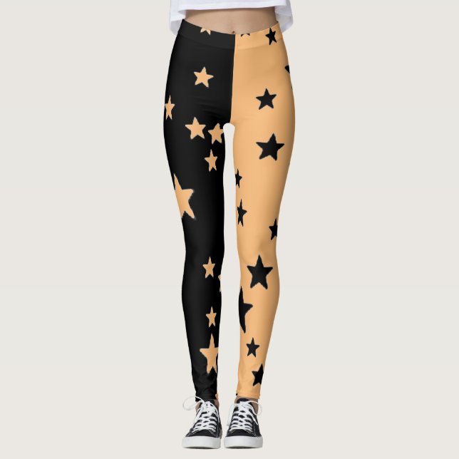 Stjärnbyxor Leggings (Framsida)