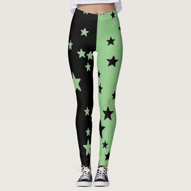 Stjärnbyxor Leggings (Framsida)