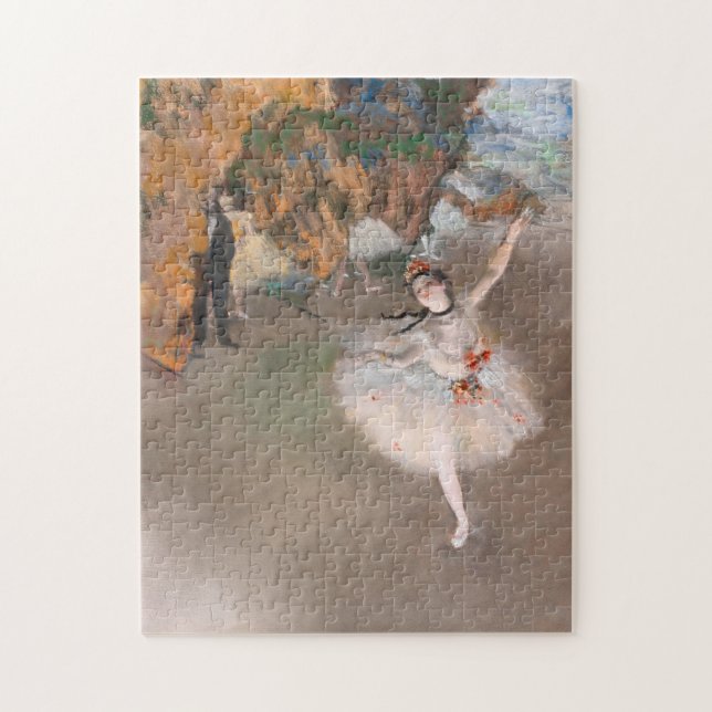 Stjärndansaren på Stage Edgar Degas Ballet Pussel (Vertikal)