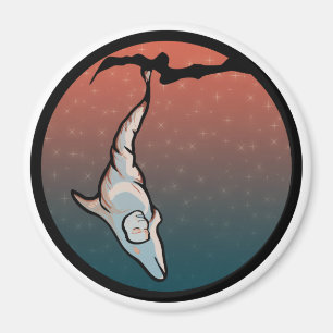 Stjärndelfinkokos Magnet