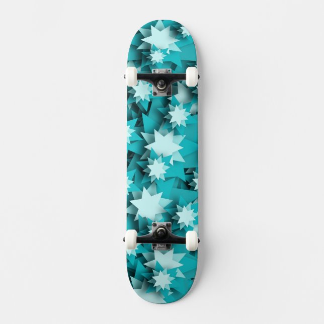 Stjärndesign Mini Skateboard Bräda 18,5 Cm (Framsida)