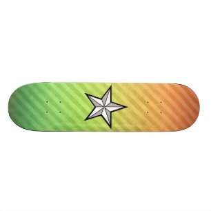 Stjärndesign Skateboard Bräda 20,5 Cm
